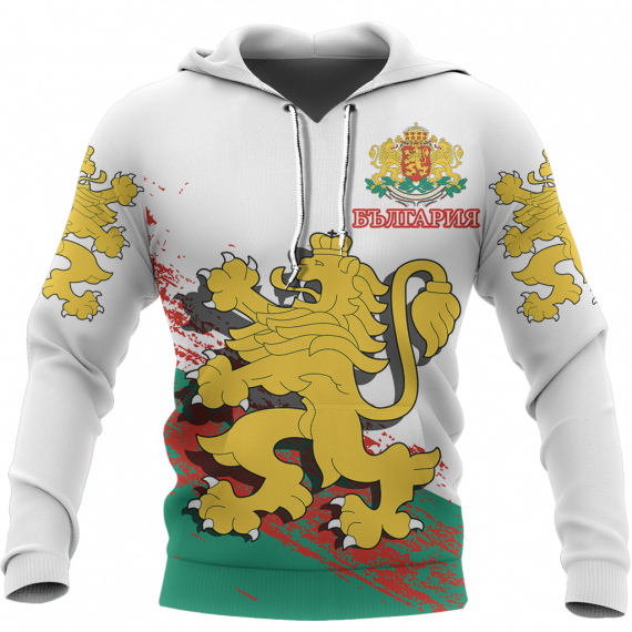 Unisex Hoodie All Over Print Lion Gifts Bulgaria Lion Gifts Us Unisex Size Hoodie