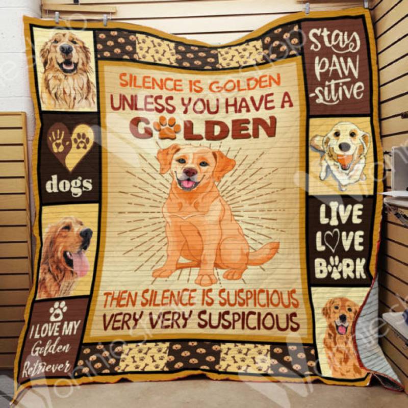 Golden Retriever Dog Blanket OCT2803 69O50