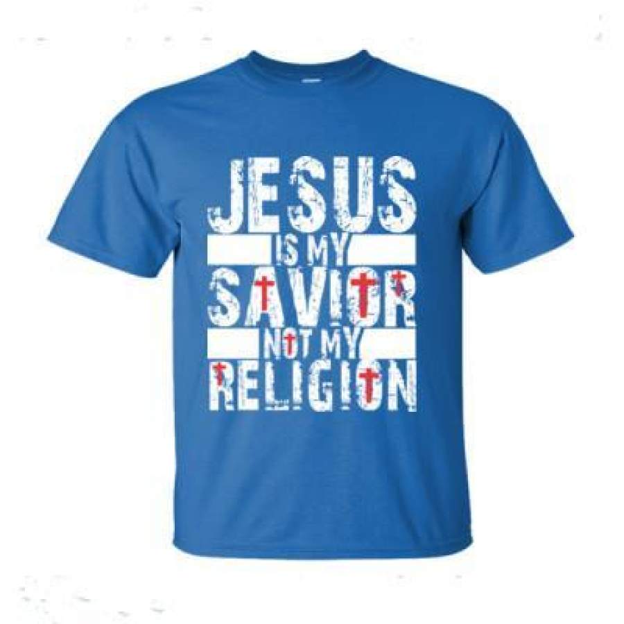 AGR Jesus Is My Savior Not My Religion – Ultra-Cotton T-Shirt