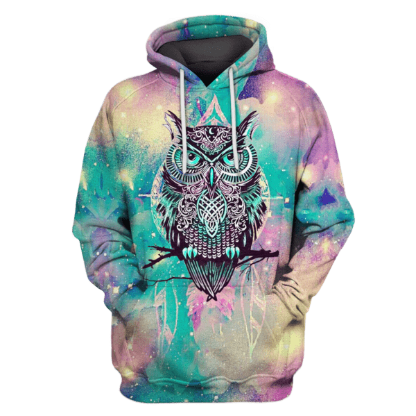 3D Owl Hoodies – T-Shirt Apparel