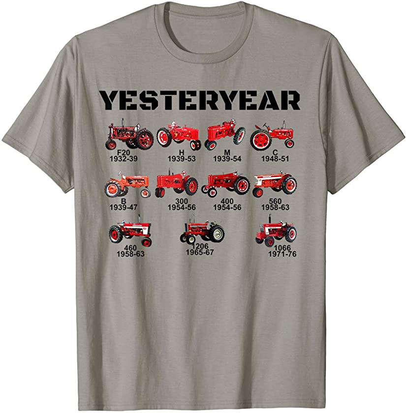 Vintage Red Tractor Yesteryear T-Shirt