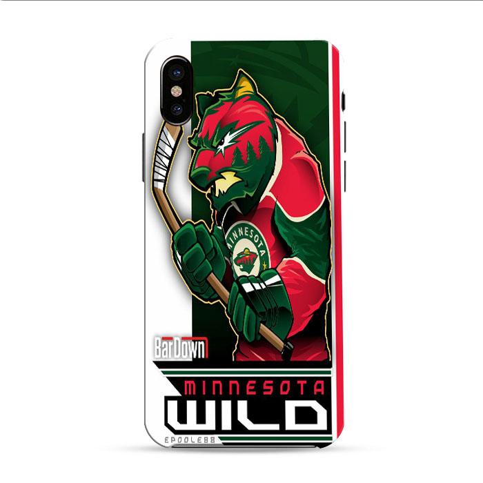 Minnesota Wild Hockey iPhone XS 3D Case