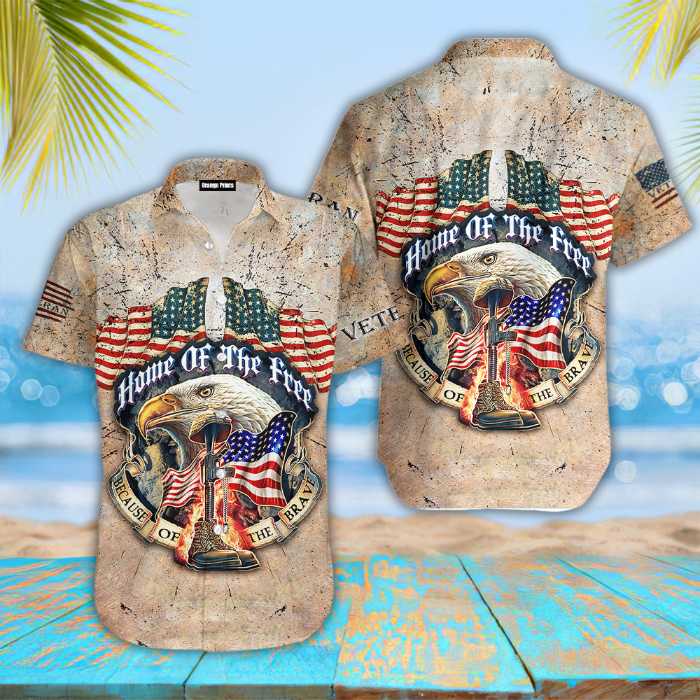 Bald Eagle Veteran Day Aloha Hawaii Shirts For Men Women Ha105907