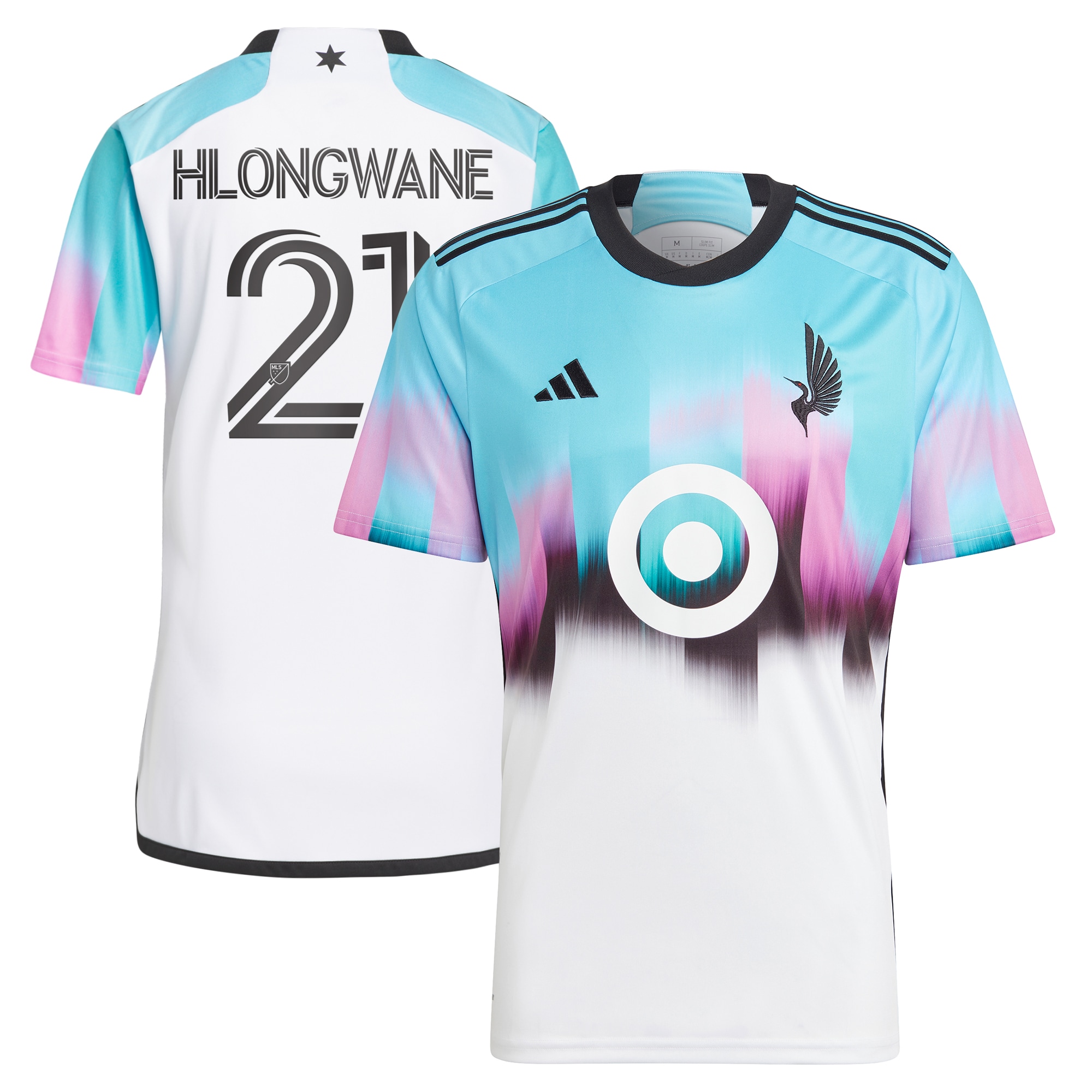 Bongokuhle Hlongwane Minnesota United FC 2023 The Northern Lights Kit Replica Jersey – White