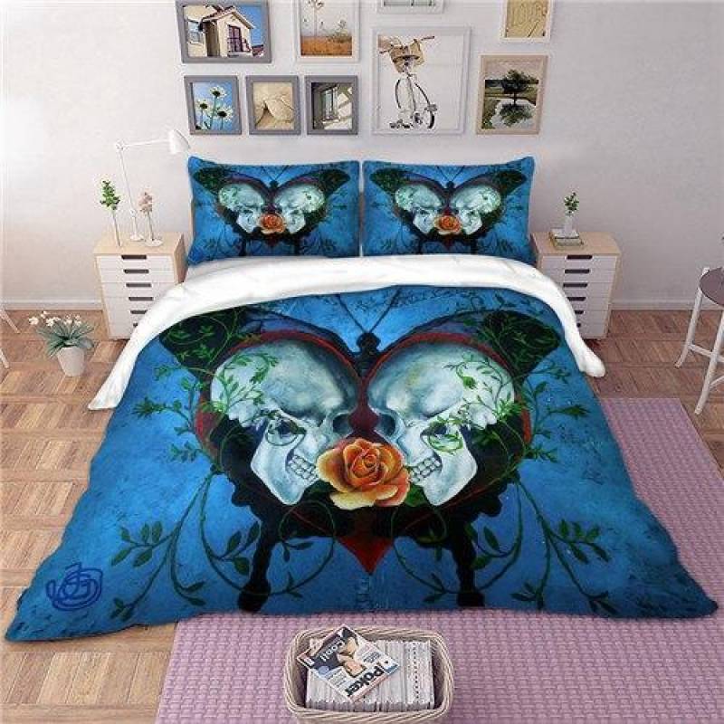 3Dkull 3D Customize Bedding Set Duvet Cover SetBedroom Set Bedlinen