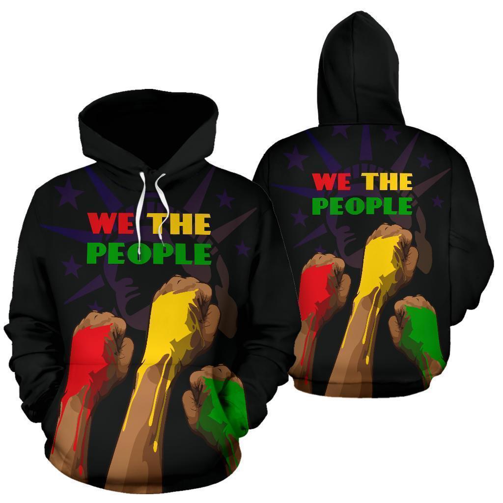 Wonderprint Hoodie – African-American We The People Pullover