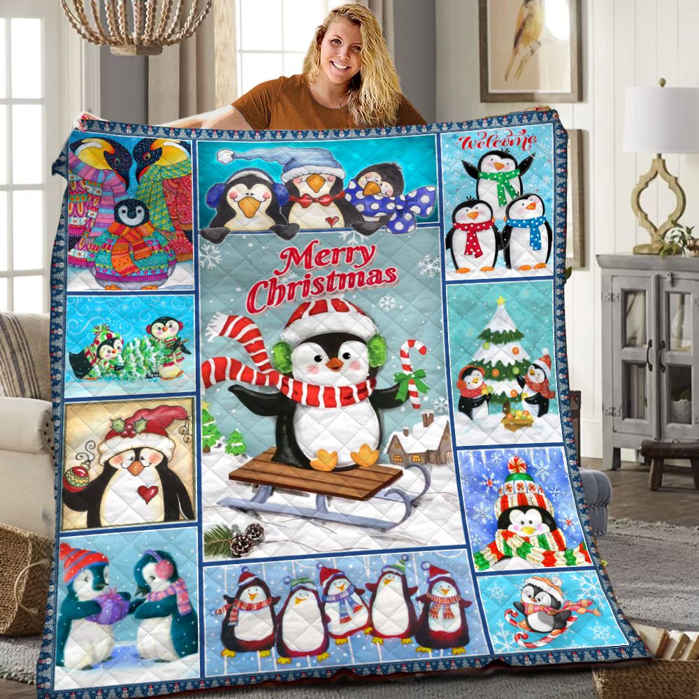 Penguin HHH111108TN Quilt Blanket