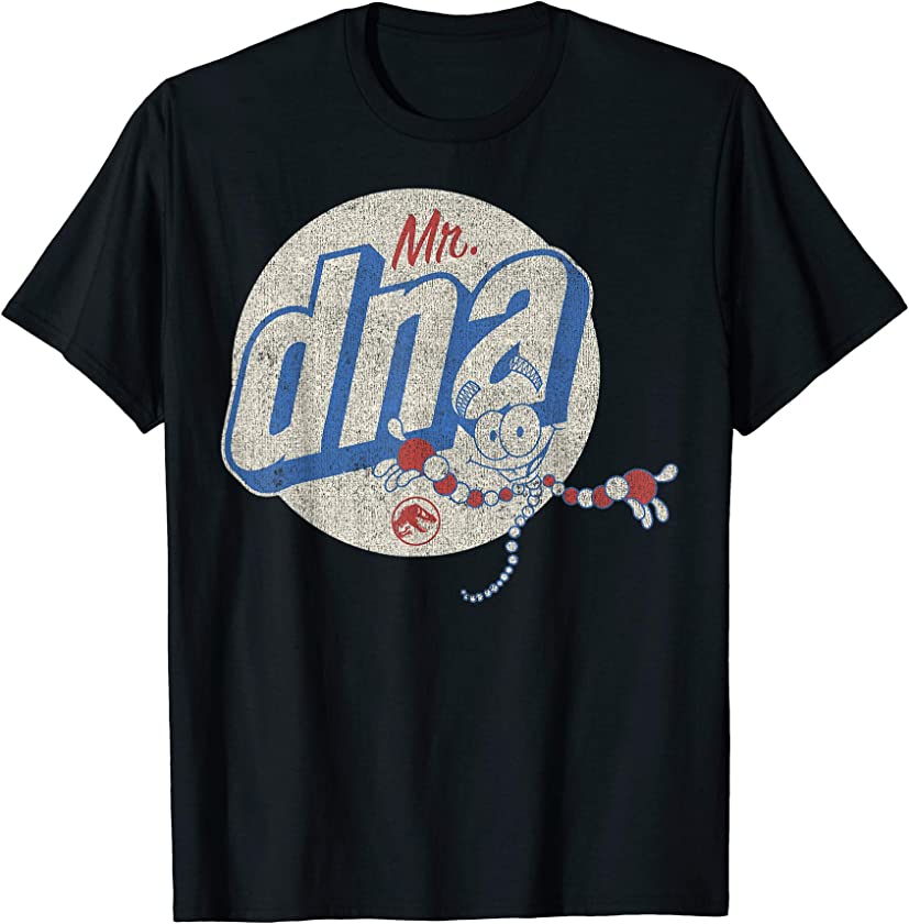 Vintage Mr. DNA Logo Graphic T-Shirt