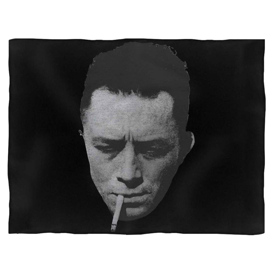 Albert Camus Portrait Blanket