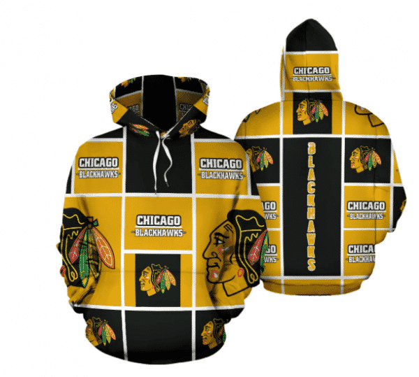 Chicago Blackhawks 3D Printed Hoodie/Zipper Hoodie 5