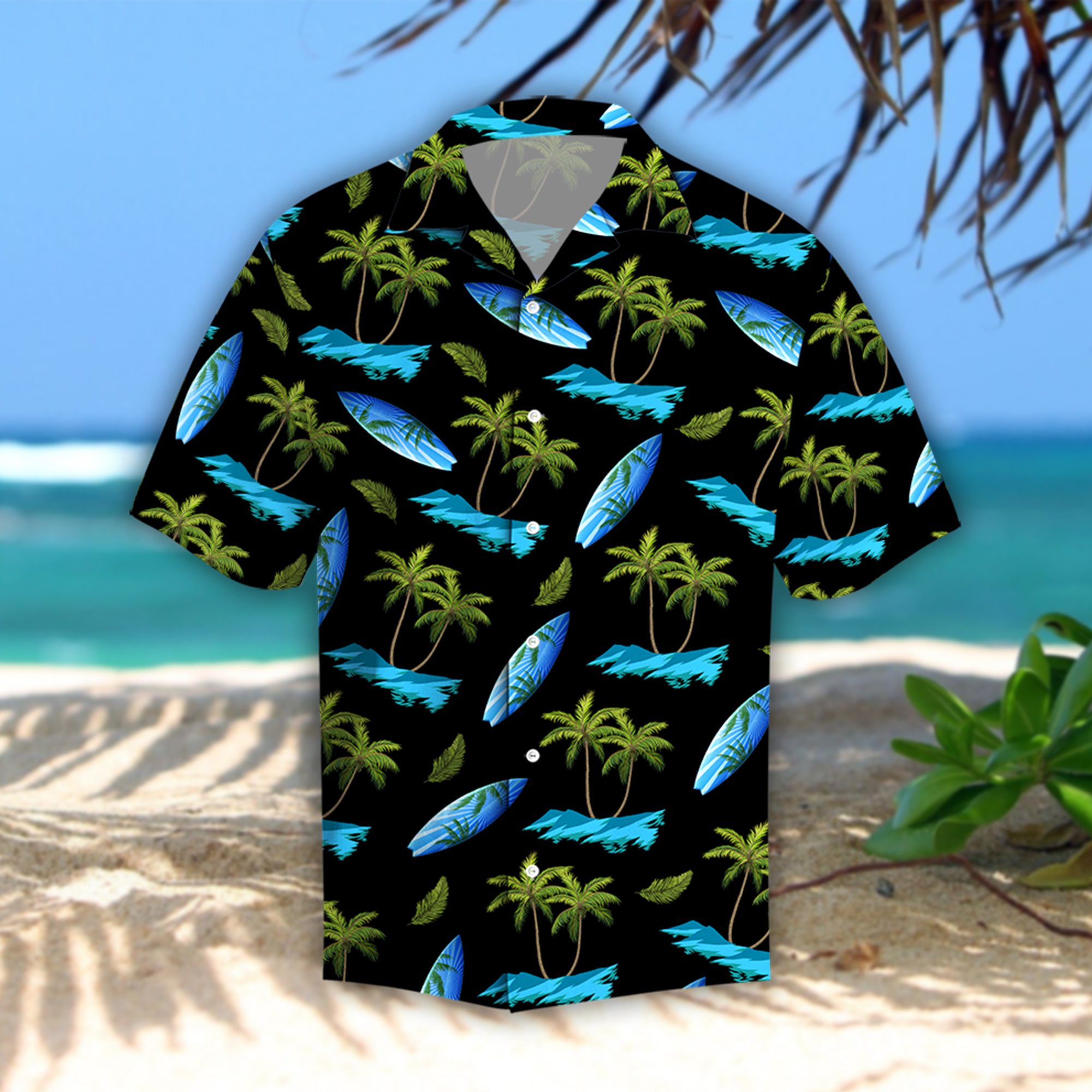 Coconut Island Hibiscus Tropical Hawaii Shirt Ha86313