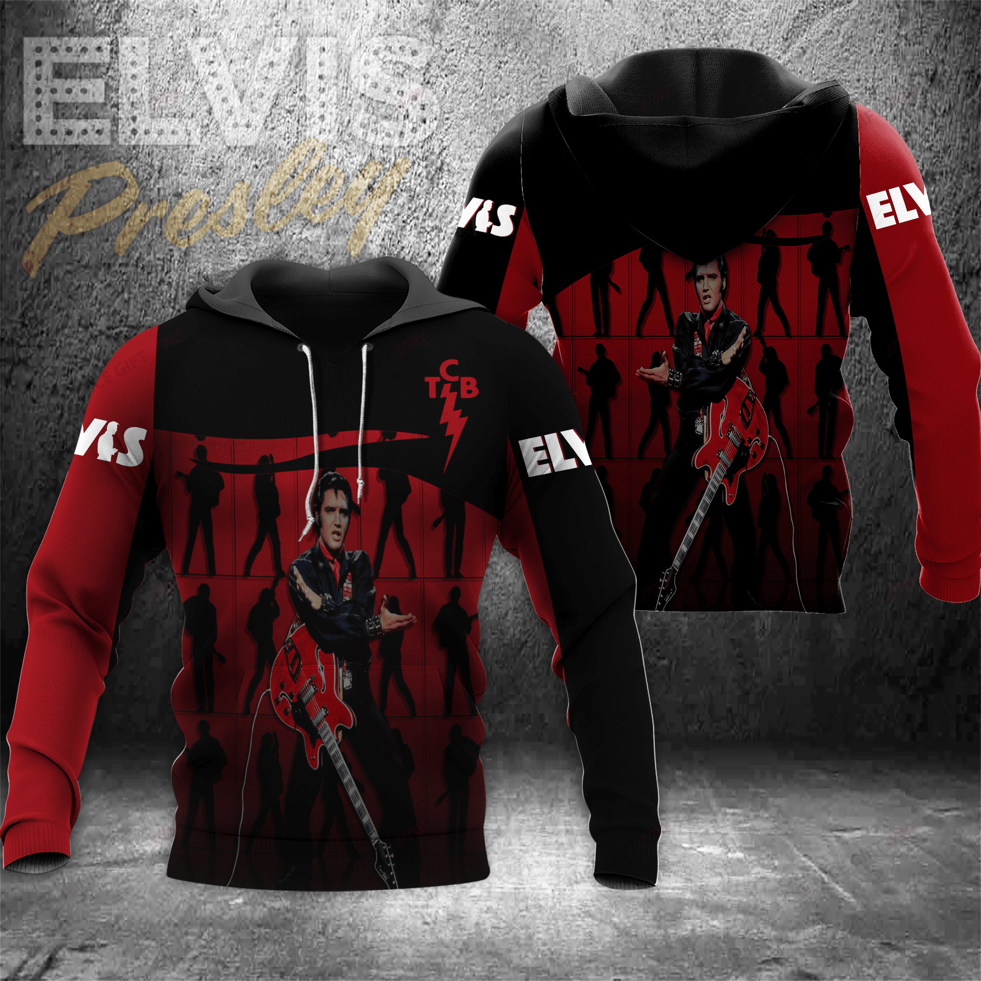 Elvis Presley Hoodie 3D 3Ho-X5N4