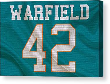 Miami Dolphins Paul Warfield Joe Hamilton Canvas Print