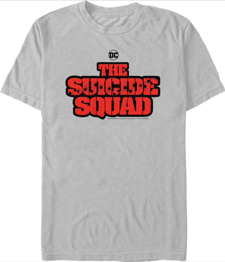 The Suicide Squad Men’S Bullet Logo  T-Shirt