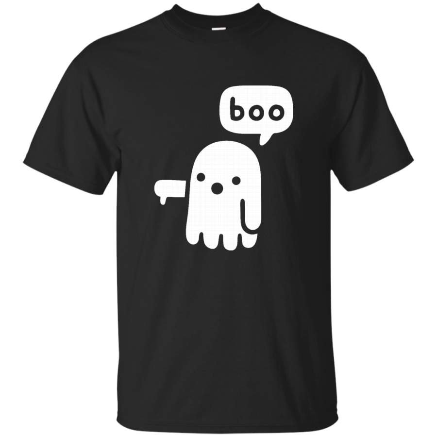 AGR Boo White Mens Cotton T-Shirt