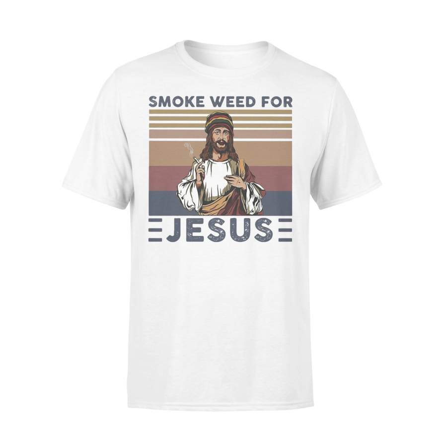 Smoke Weed For Jesus Vintage T-shirt