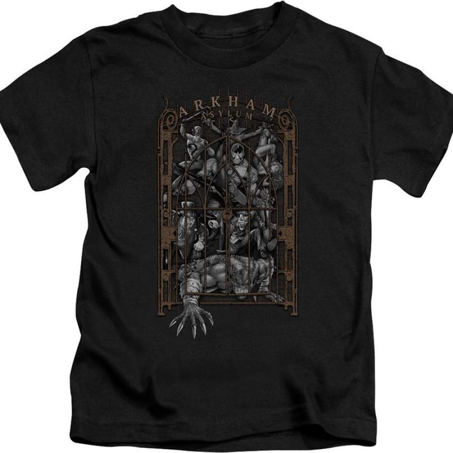 Youth Arkham Asylum Batman Shirt