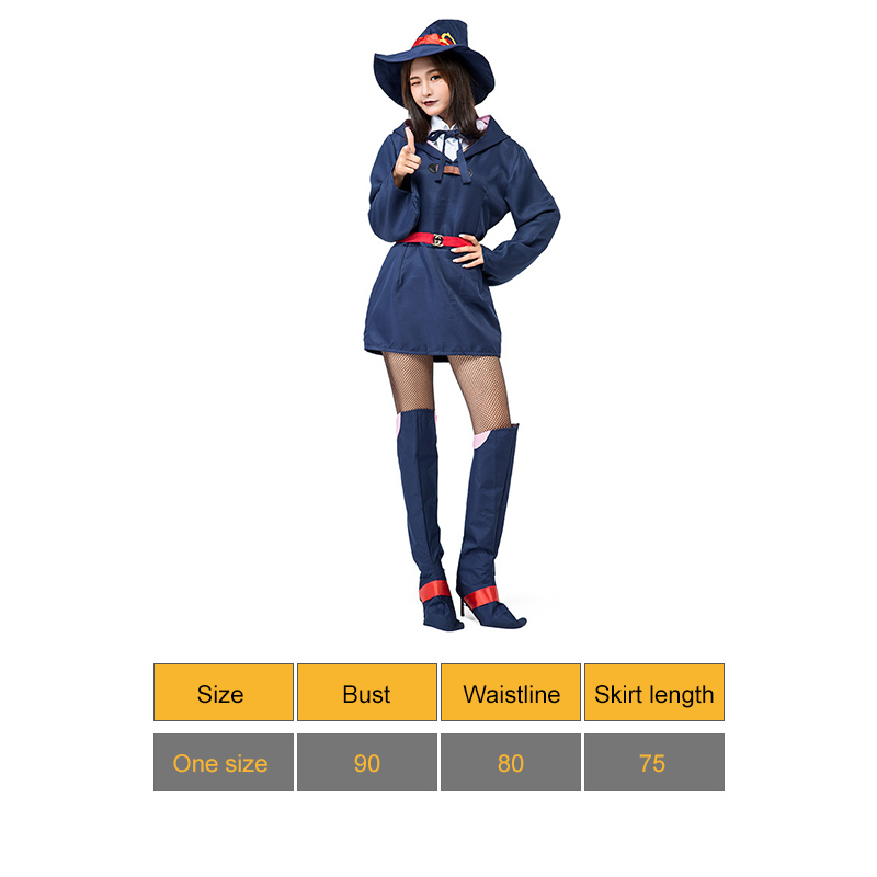 Akko Kagari Cosplay Little Witch Academia School Uniform Akko Kagari Costume Anime Cosplay alx