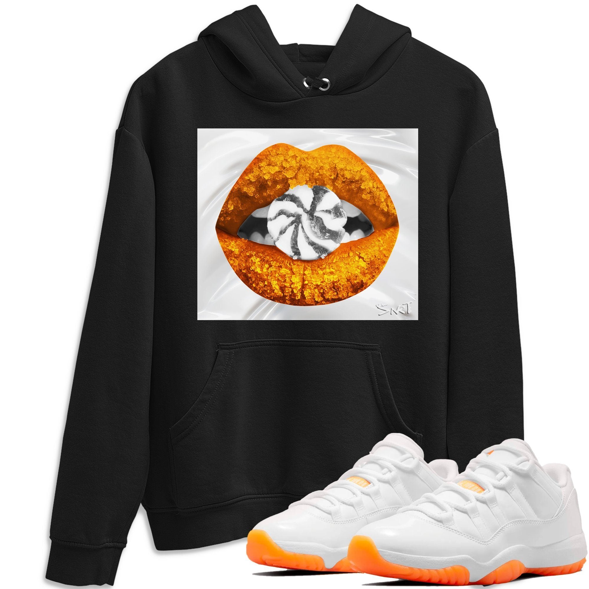 Lips Candy Hoodie – Air Jordan 11 Citrus