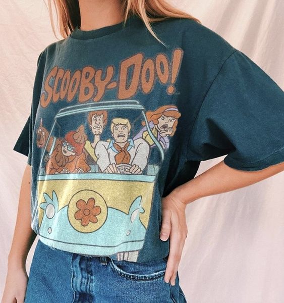 Vintage Scooby Doo Cartoon t shirt  For Men  For Women