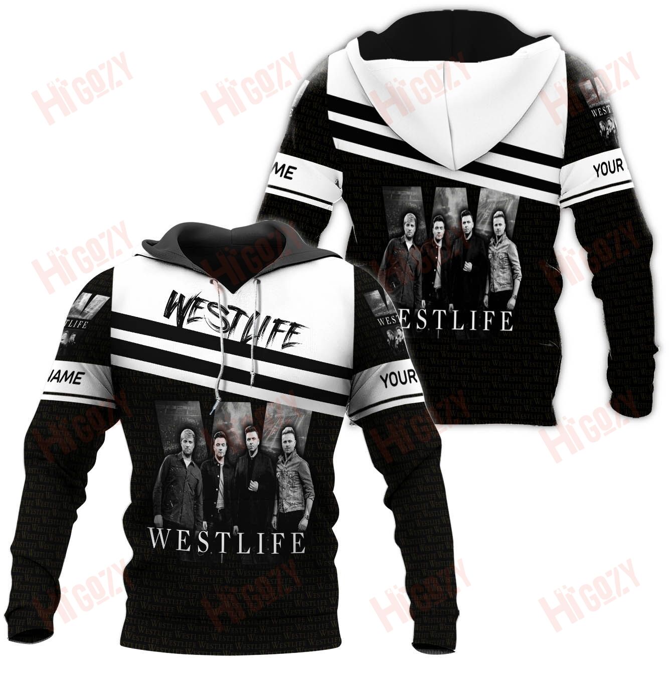 Westlife 3D Hoodies Clothing Store Zip Hoodie Cool Hoodies, Hoodies For Women/ For Men – Nh355