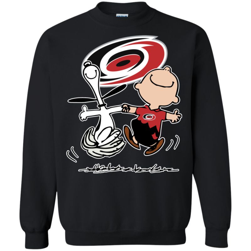 Charlie Brown & Snoopy – Carolina Hurricanes T-Shirts Sweat Shirts Long Sleeves Hoodies