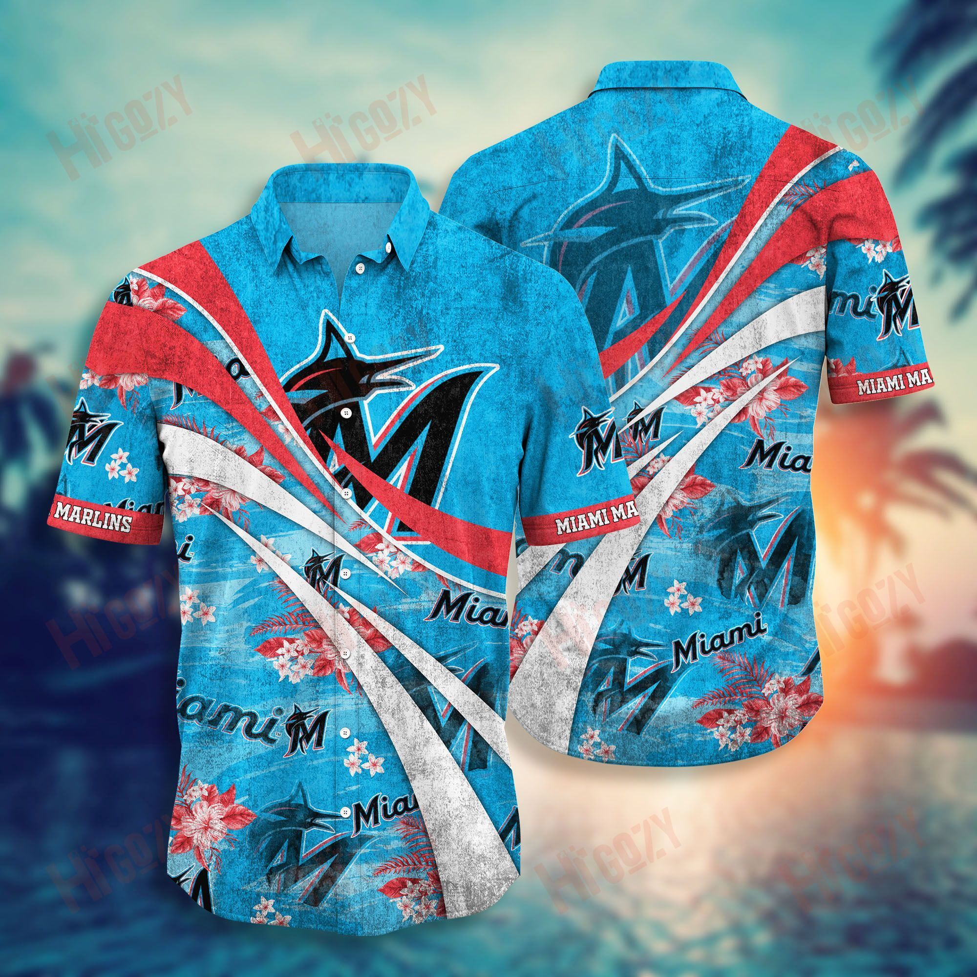 Miami Marlins Hawaiian Style Shirt Trending Ha35704