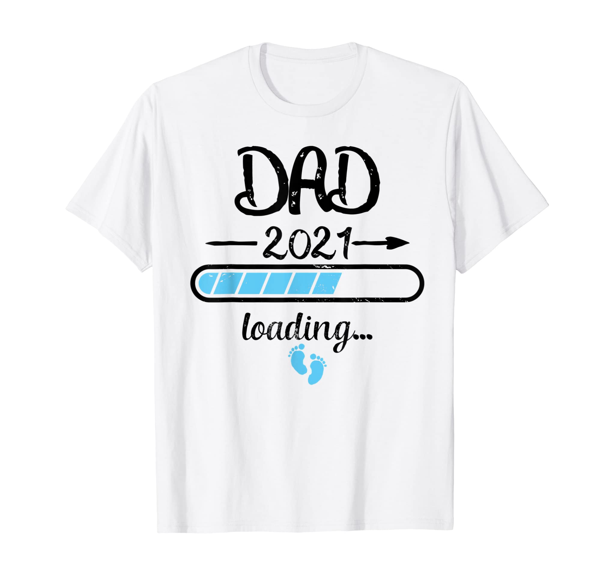 Dad 2021 Loading Soon to be Father Graphic T-Shirt