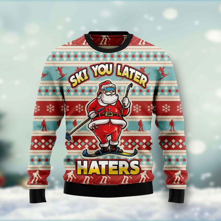 Ski You Later  Ugly Christmas Sweater | Unisex | Adult | Us1383