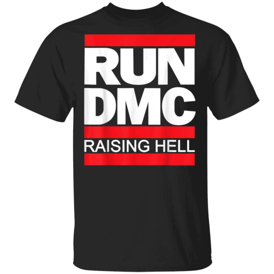 Run DMC Official Logo Raising Hell TShirt