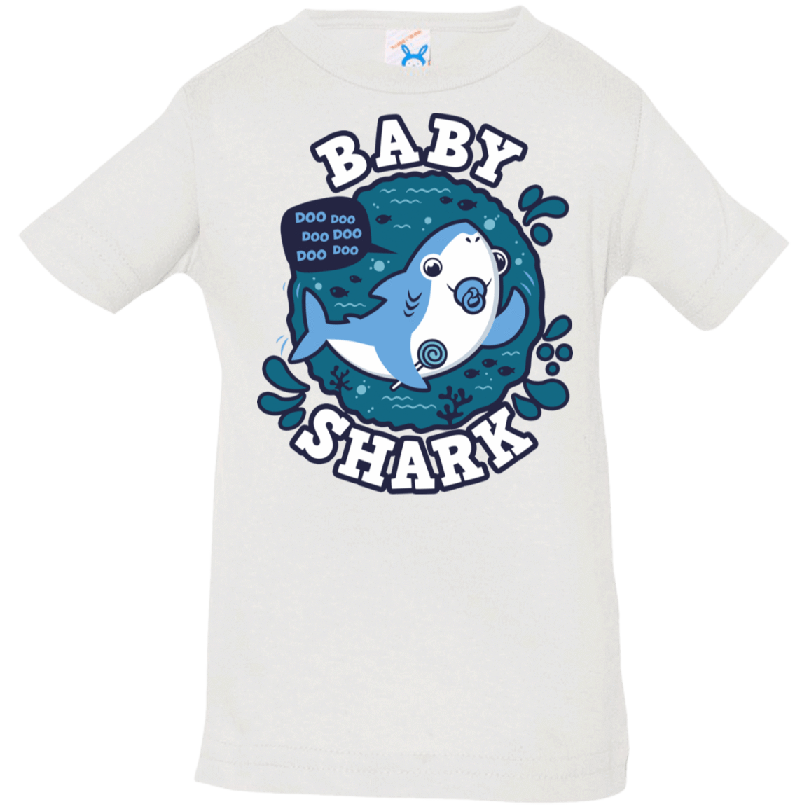 Shark Family Trazo – Baby Boy Chupete Infant Premium T-Shirt