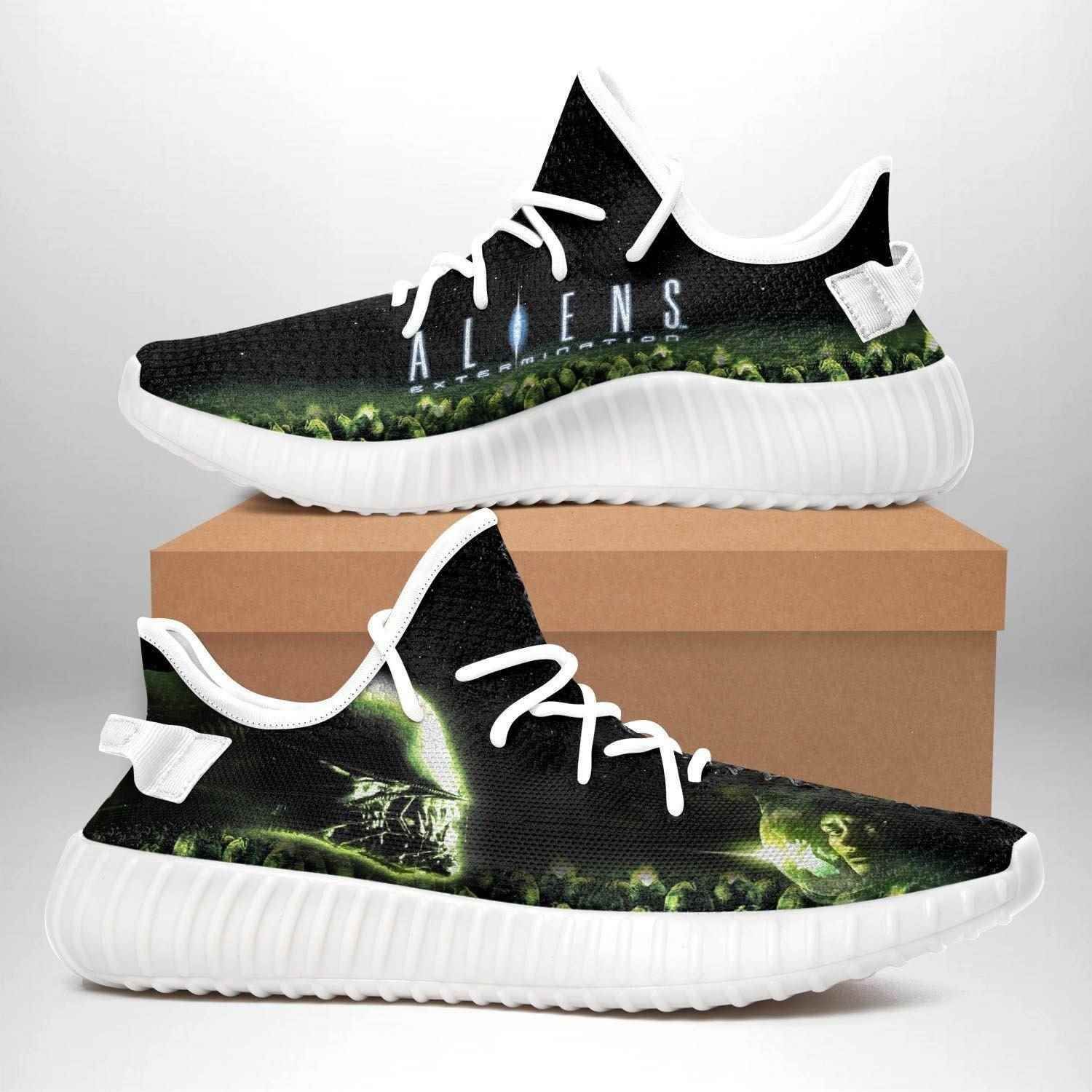 Alien Extermination Yeezy Boost Shoes Sport Sneakers