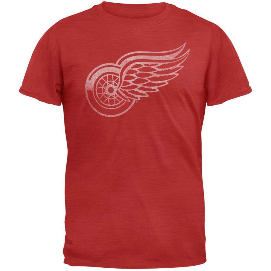 Detroit Red Wings – 2013 Logo Scrum Premium T-Shirt