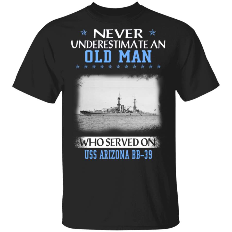 USS Arizona BB-39 Veterans Day Christmas Gift T-Shirt