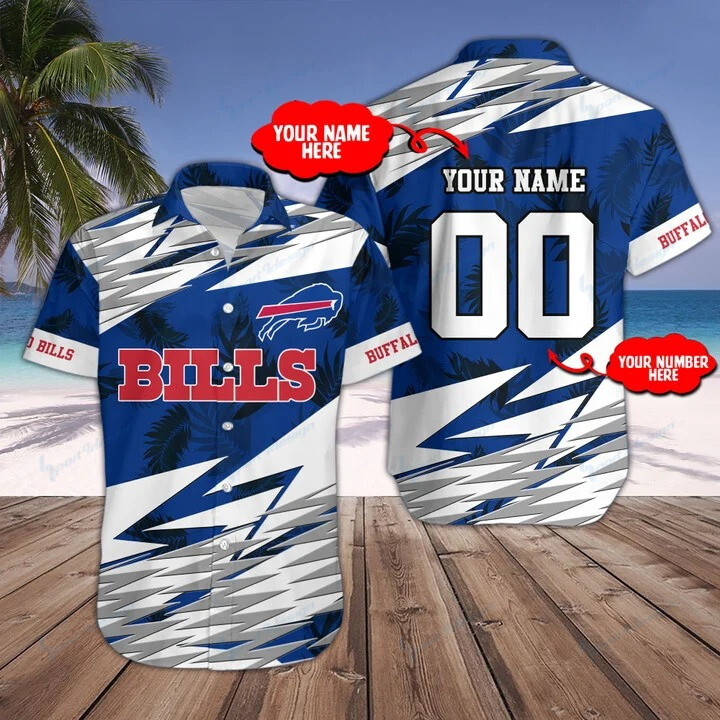 Buffalo Bills Personalized Button Shirts Bg127