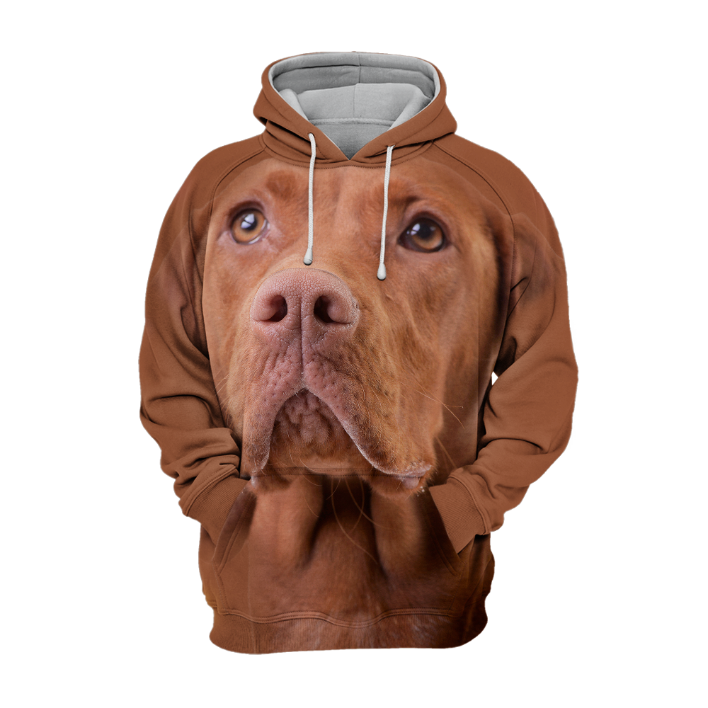 Unisex 3D Graphic Hoodies Animals Dogs Vizsla Hungarian Adorable