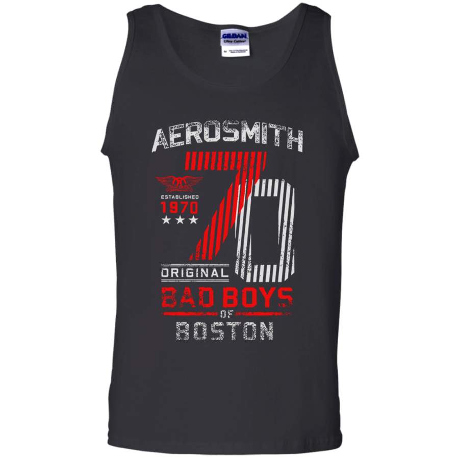 AGR Aerosmith Est 1970 Bad Boys of Boston Retro Tee Mens Tank Top