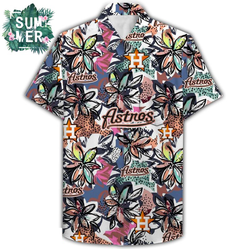 Houston Astros Baseball Team Hawaiian Shirt