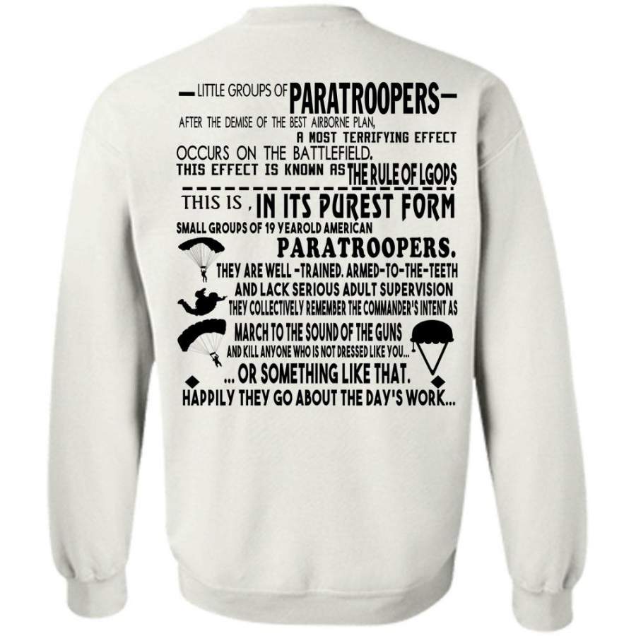 Sport T Shirt, Little Groups Of Paratroopers Sweatshirt