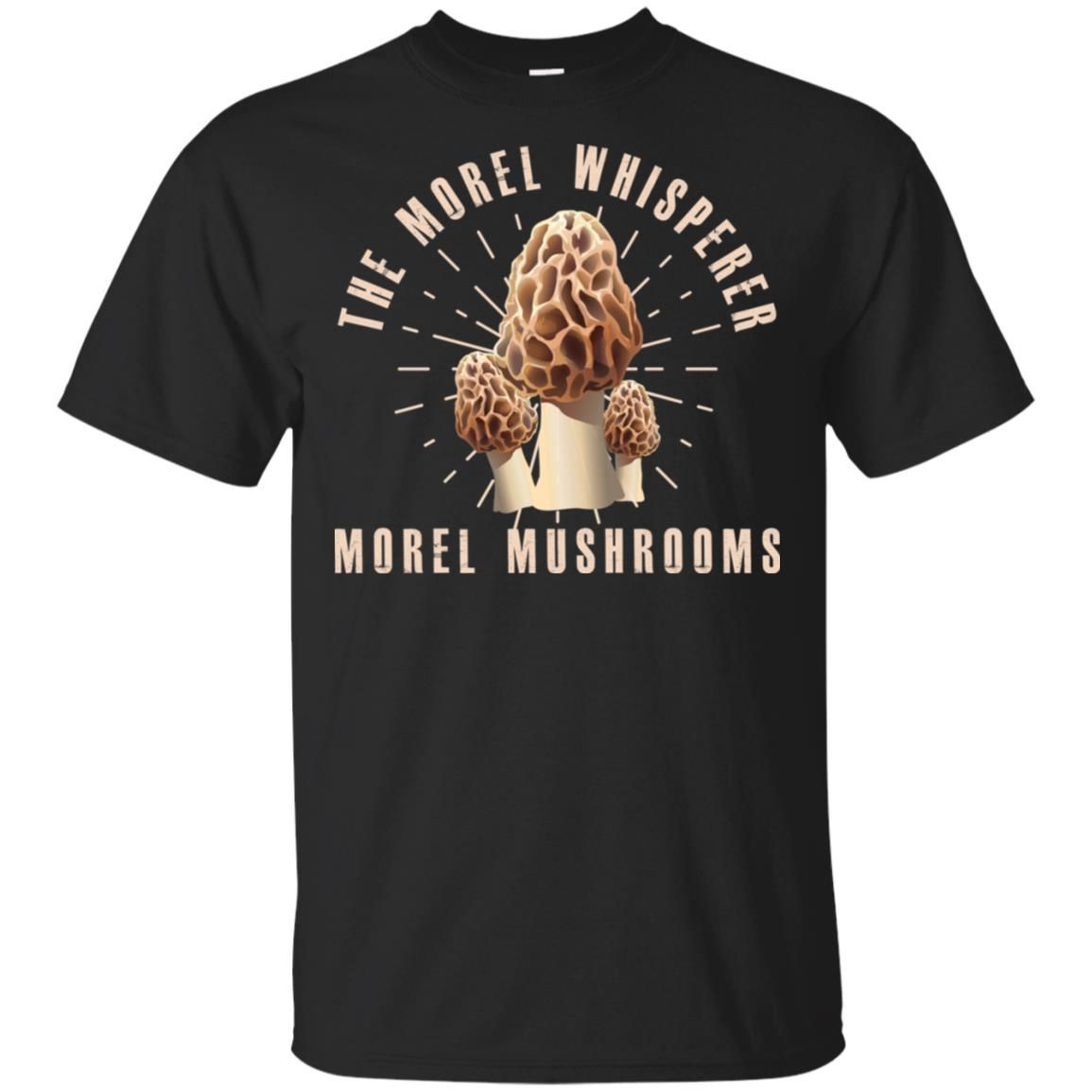 The Morel Whisperer Morel Mushroom Hunting Shirt EmprintsTOP