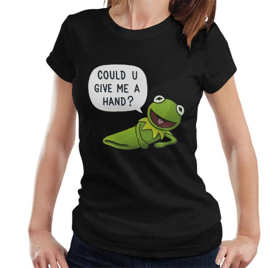 The Muppets Kermit The Frog Give Me A Hand Women’s T-Shirt