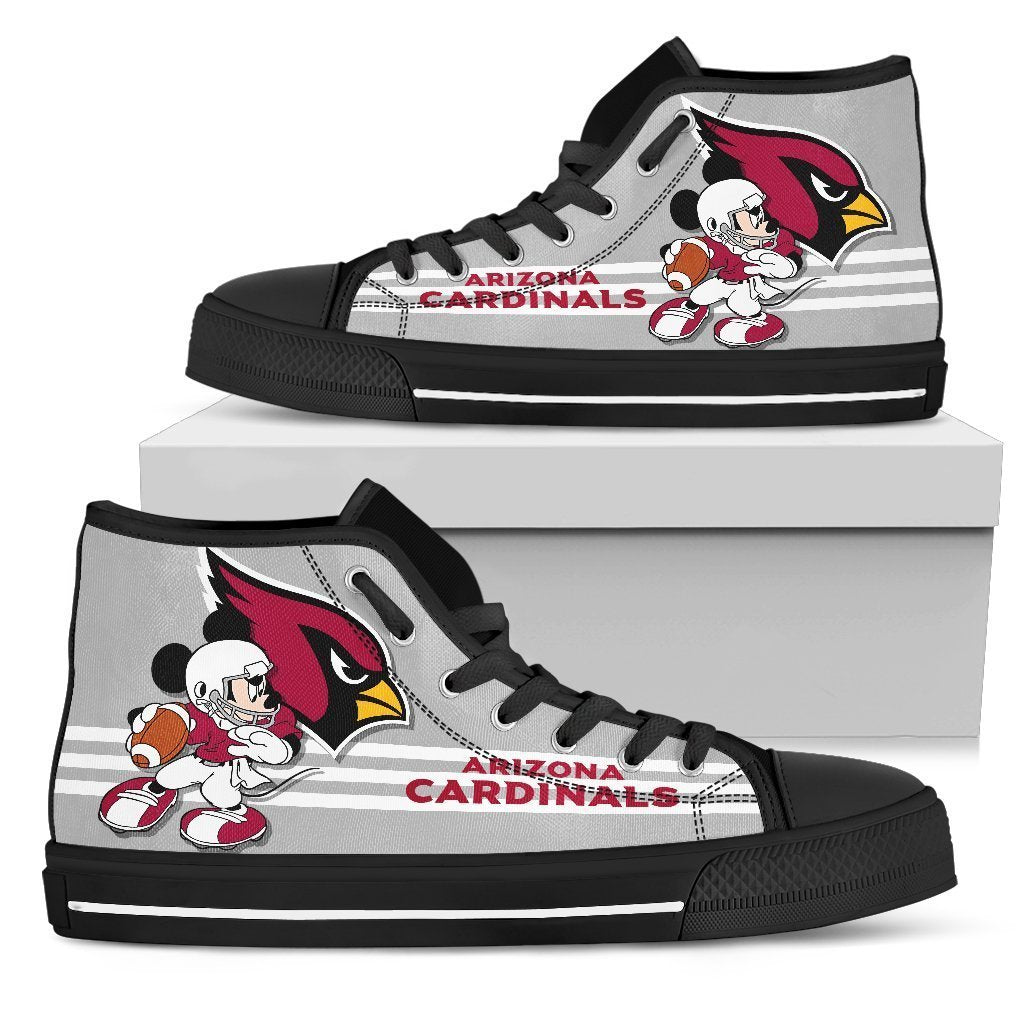 Arizona Cardinals Sneakers High Top Shoes Fan Gift Pt19