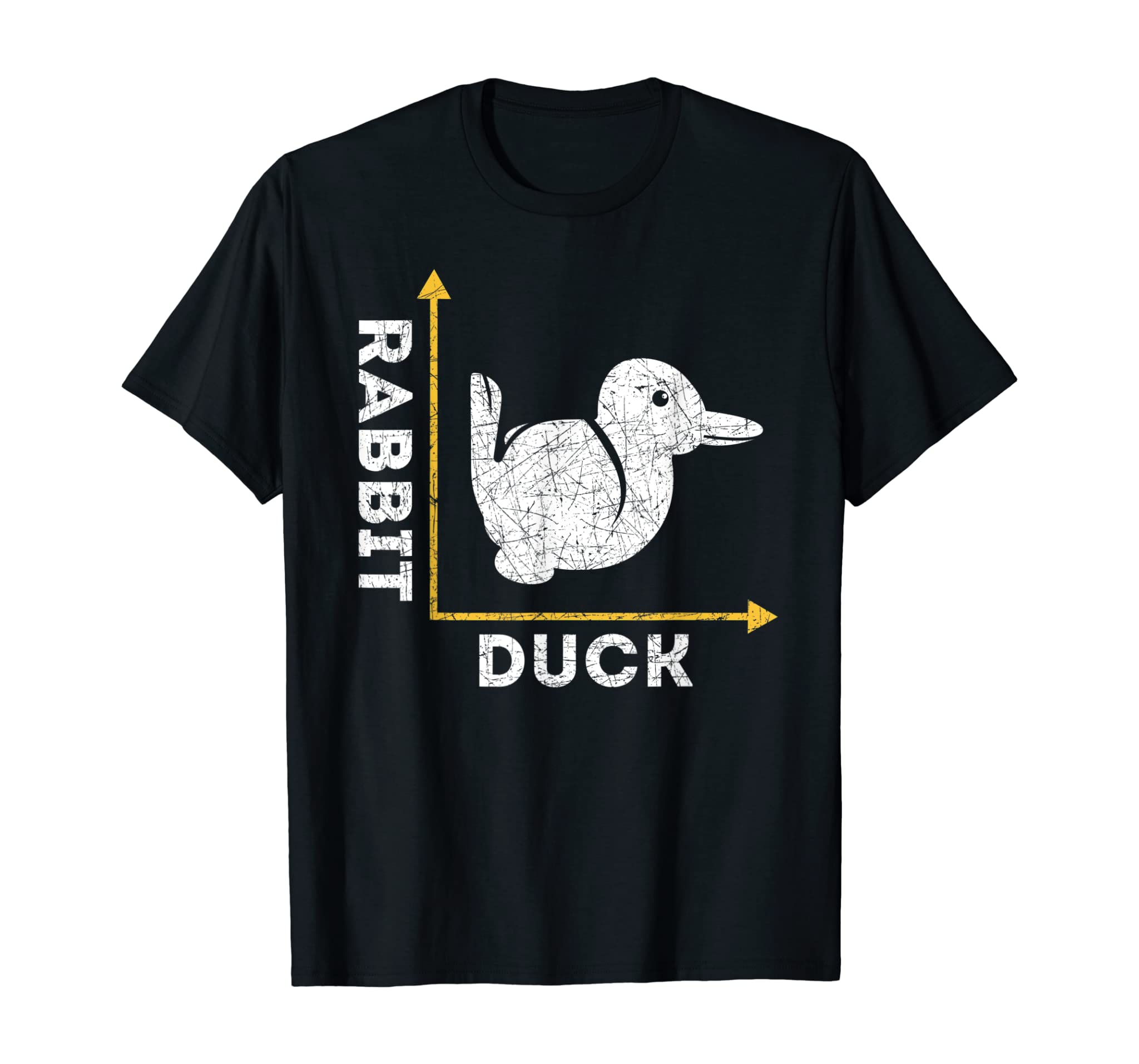 Funny Animal Lover Gift Optical Illusion Duck Or Rabbit T-Shirt