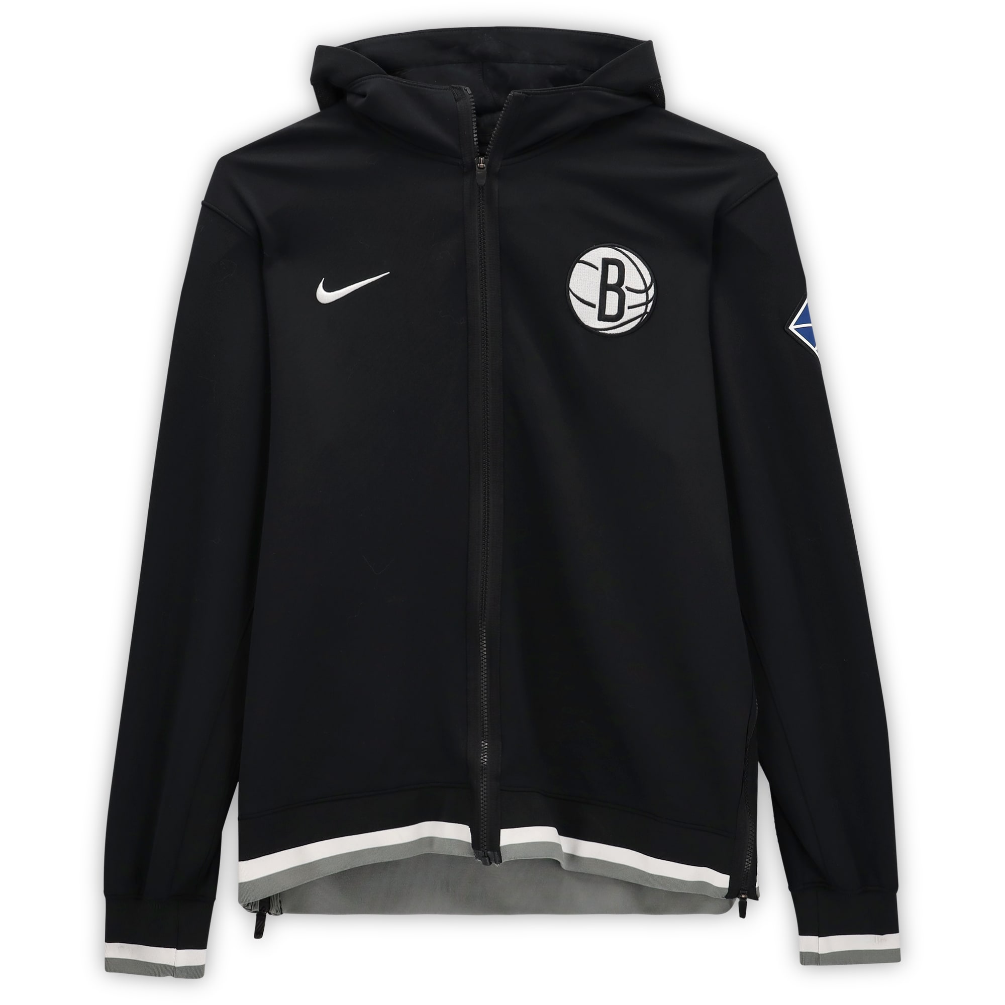 Brooklyn Nets Fanatics Team-issued Black Hoodie From The 2021-22 NBA Season