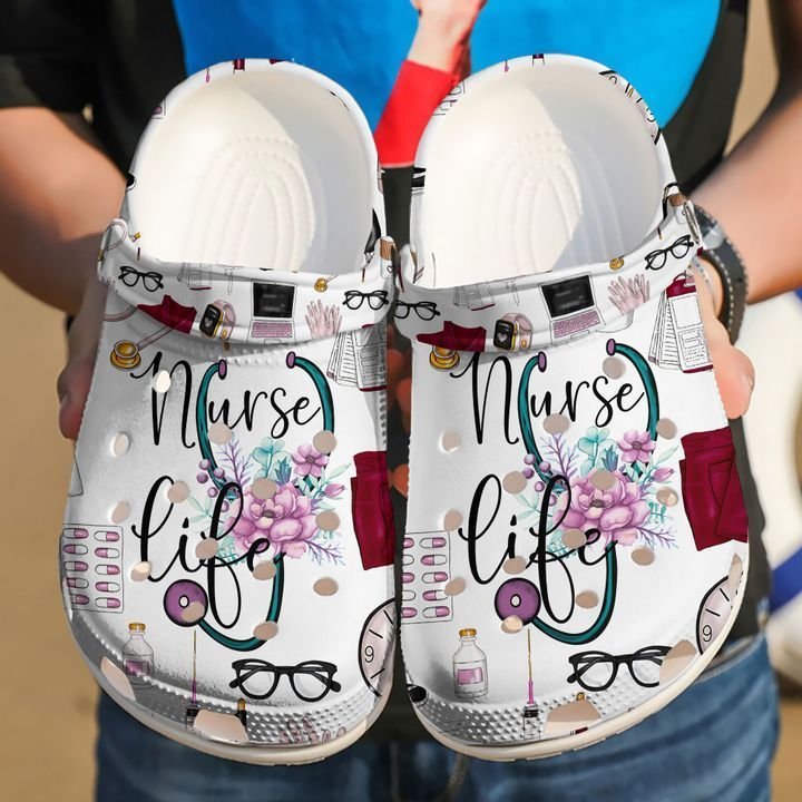 Nurse Beautiful Life Sku 1619 clogs Clog Shoes