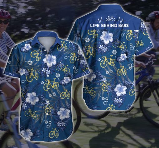 Tlab Cycling Hawaiian Shirt Shirts For Men Ha85629