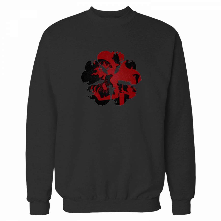 Black Clover  Asta Demon 5 Leaf Sweatshirt