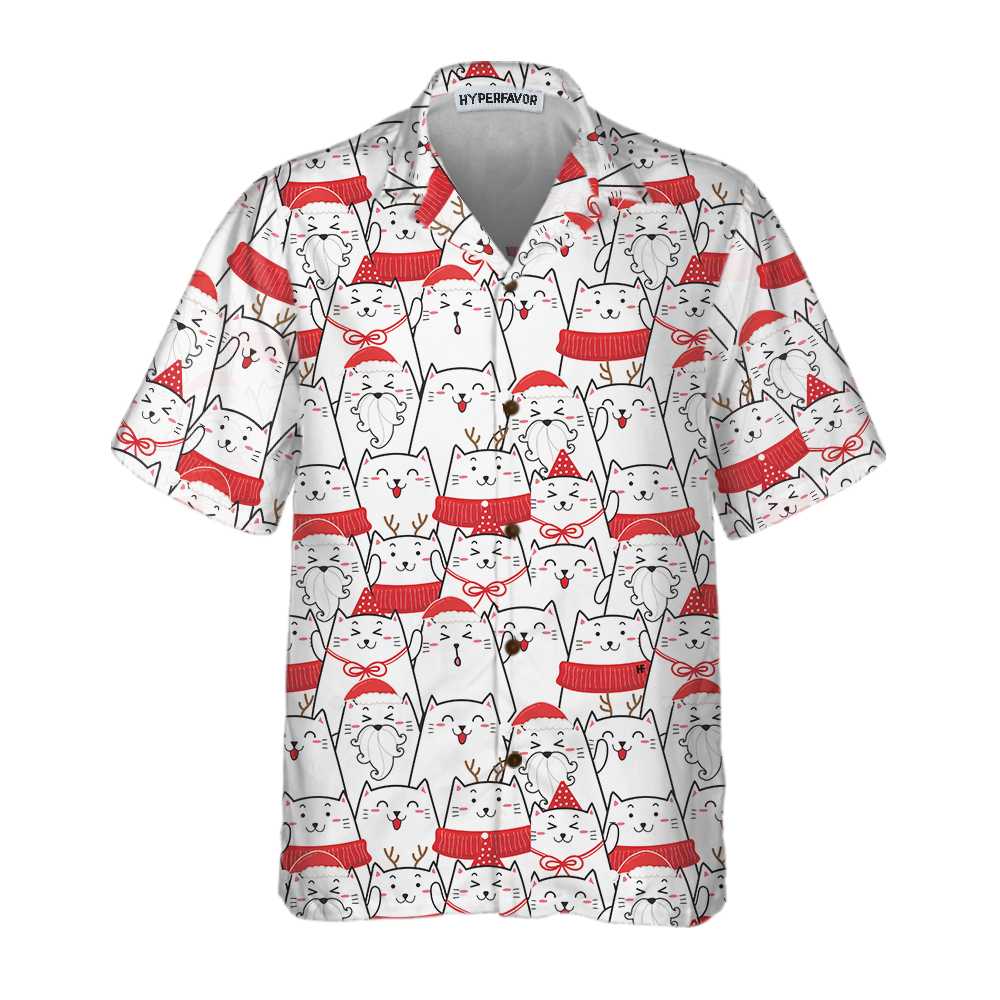 Cat The Red Christmas Hawaii Cute Best Gift Idea Ha60553