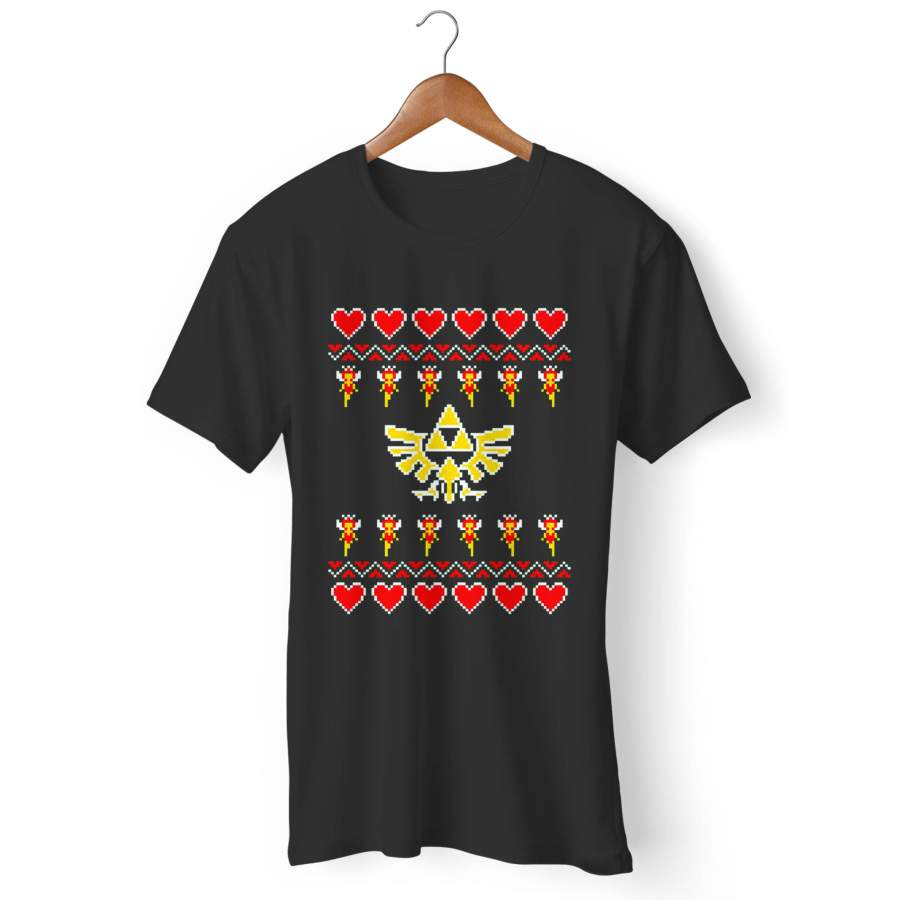 Hylian Holiday The Legend Of Zelda Christmas Man’s T-Shirt