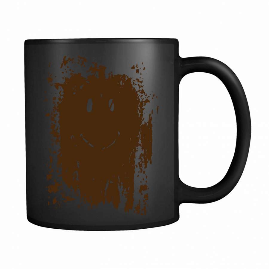 Muddy Smiley Face Forrest Gump Movie 11oz Mug